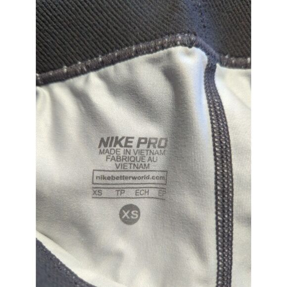 Nike Pro Women's Capri Yoga Pants Size XS Gray - Picture 7 of 12